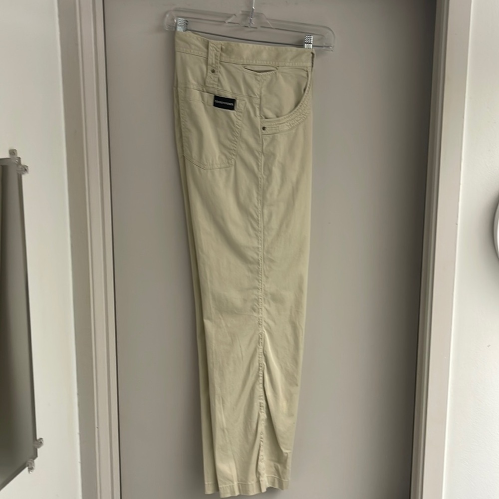 Vintage 1990s Emporio Armani khaki safari pants 32/30